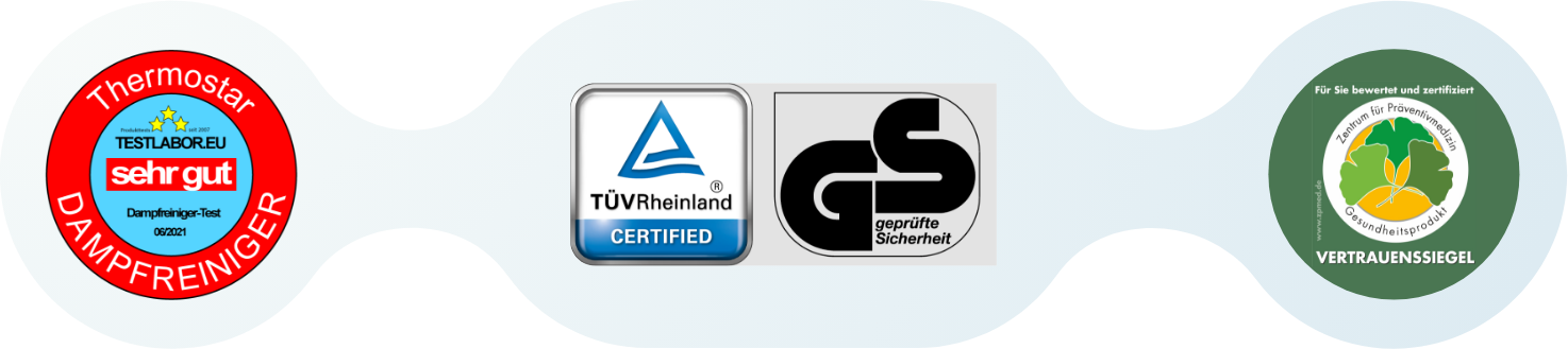 Thermostar heat cleaner certificates for top quality